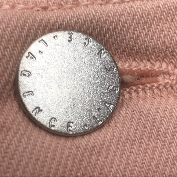 Lagence Slim High Rise Jeans Dusty Pink 27 - Picture 3 of 11